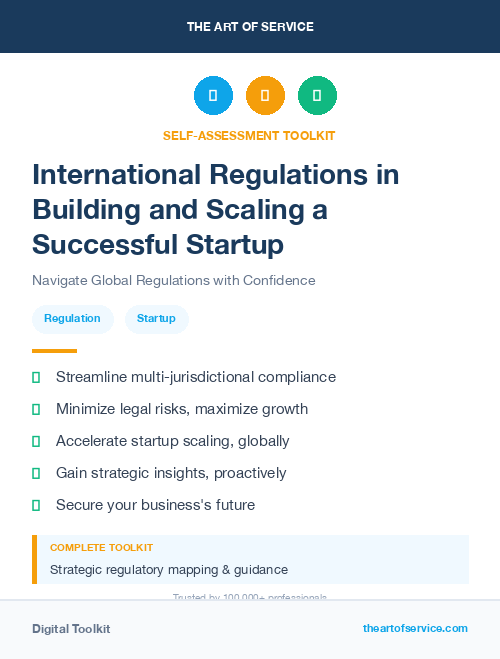 International Regulations in Building and Scaling a Successful Startup